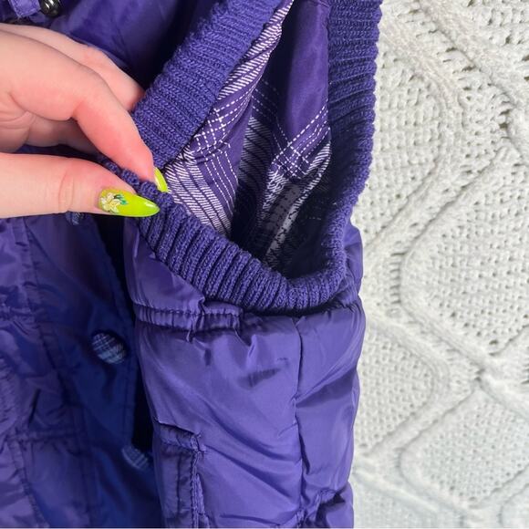 WEATHERPROOF | Purple Quilted Puffer Vest | Girl's - Picture 4 of 9